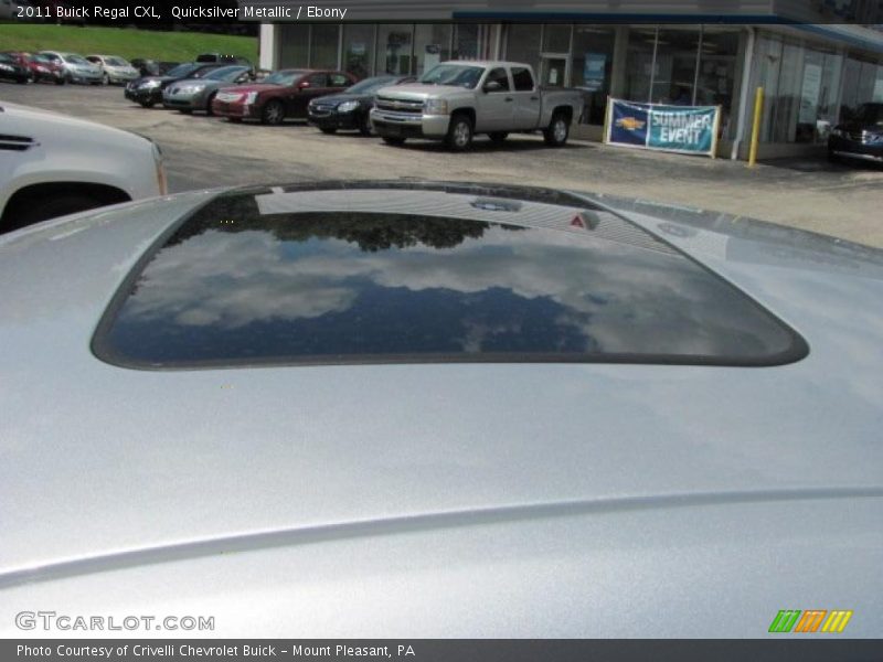 Quicksilver Metallic / Ebony 2011 Buick Regal CXL