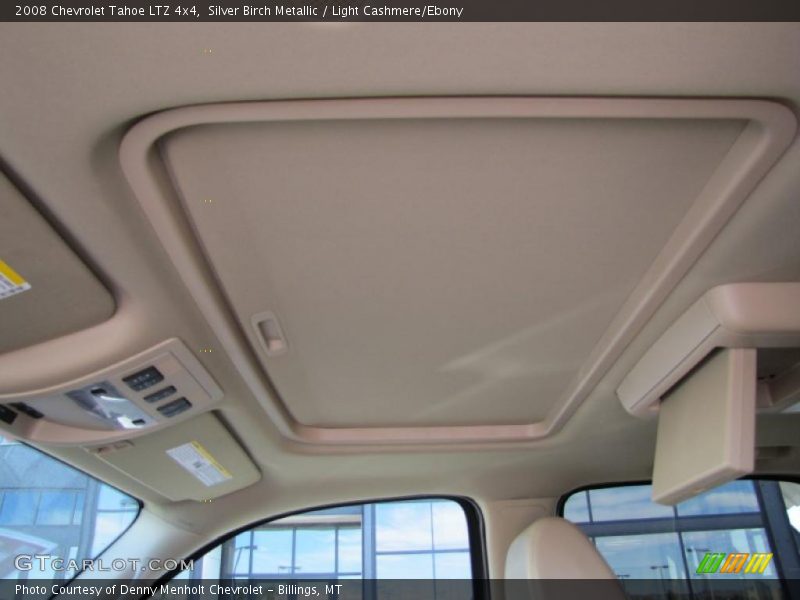 Silver Birch Metallic / Light Cashmere/Ebony 2008 Chevrolet Tahoe LTZ 4x4