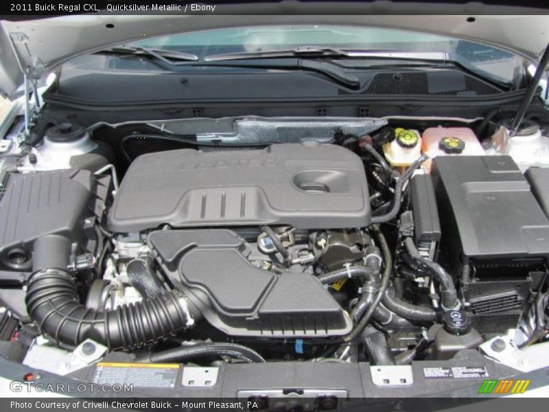 Quicksilver Metallic / Ebony 2011 Buick Regal CXL