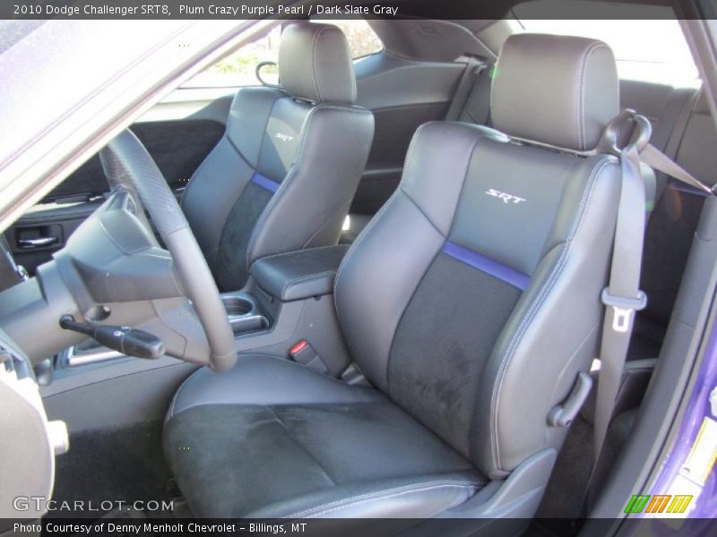 Plum Crazy Purple Pearl / Dark Slate Gray 2010 Dodge Challenger SRT8