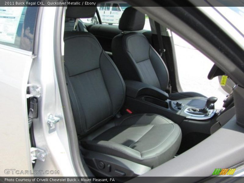 Quicksilver Metallic / Ebony 2011 Buick Regal CXL