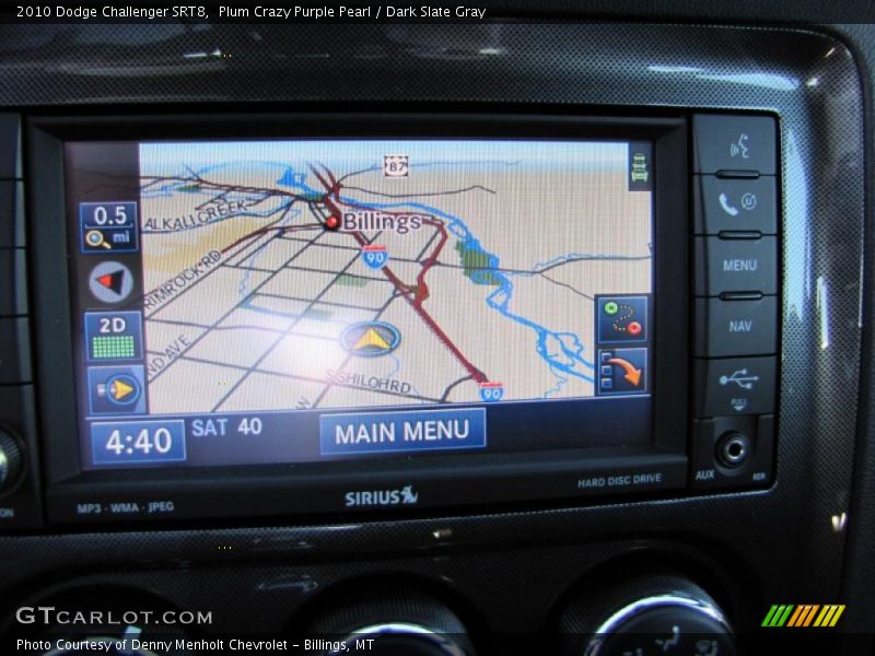 Plum Crazy Purple Pearl / Dark Slate Gray 2010 Dodge Challenger SRT8