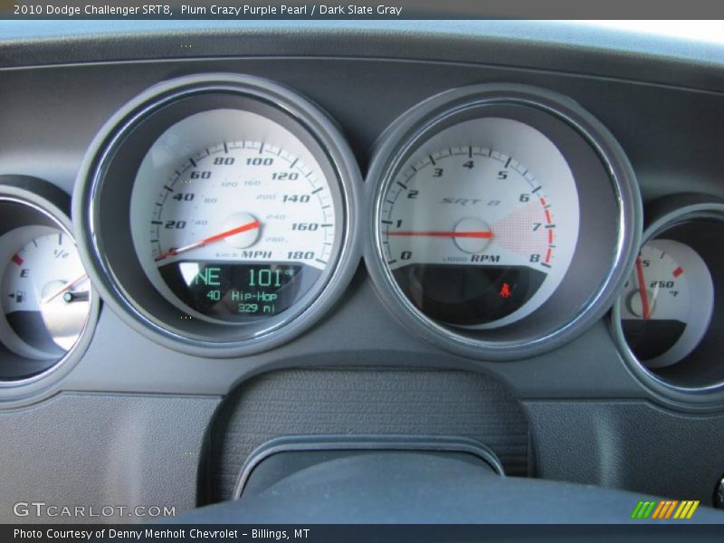 Plum Crazy Purple Pearl / Dark Slate Gray 2010 Dodge Challenger SRT8