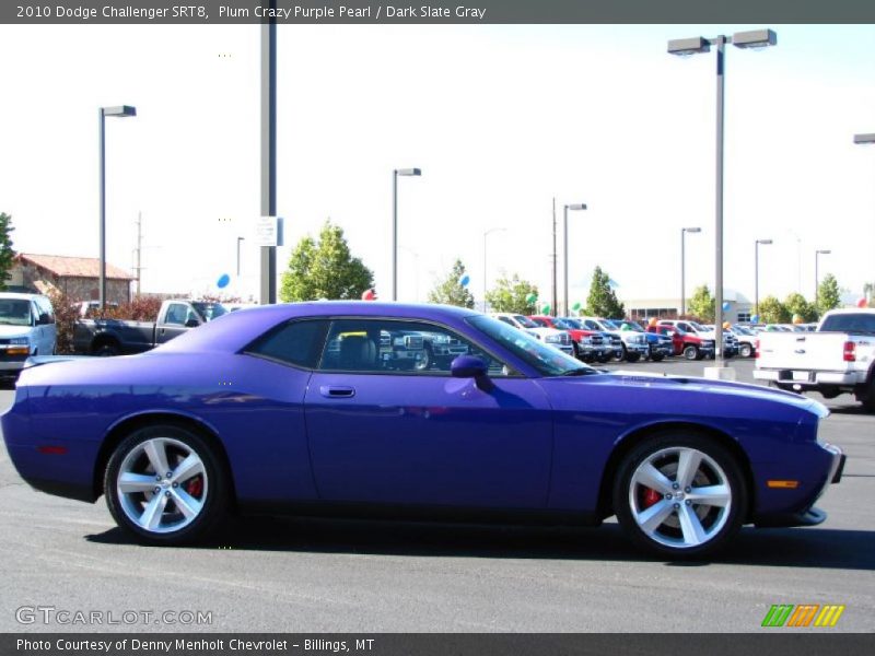 Plum Crazy Purple Pearl / Dark Slate Gray 2010 Dodge Challenger SRT8