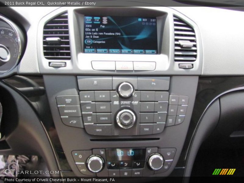 Quicksilver Metallic / Ebony 2011 Buick Regal CXL