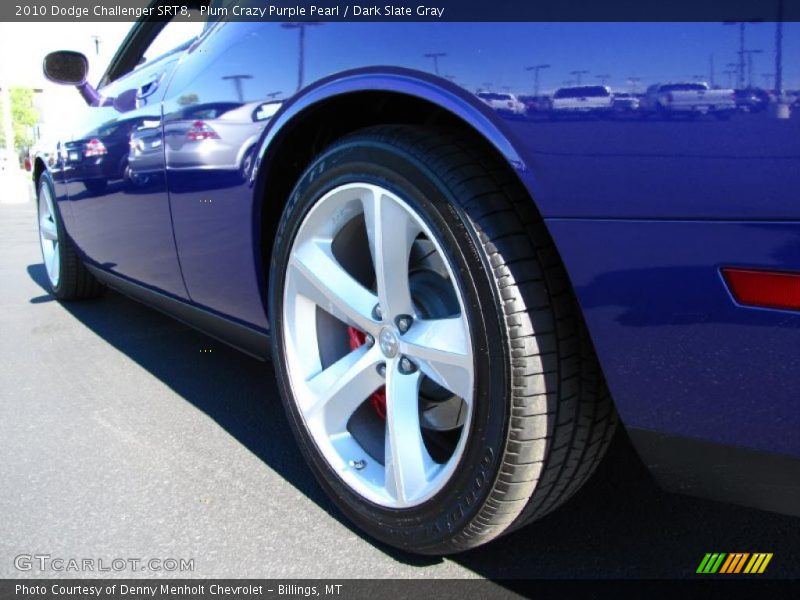 Plum Crazy Purple Pearl / Dark Slate Gray 2010 Dodge Challenger SRT8
