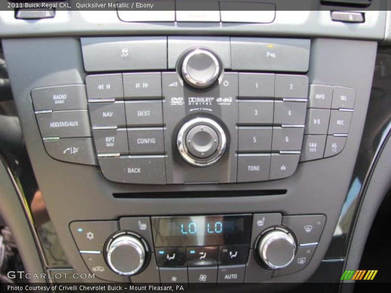 Quicksilver Metallic / Ebony 2011 Buick Regal CXL