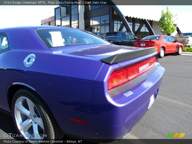 Plum Crazy Purple Pearl / Dark Slate Gray 2010 Dodge Challenger SRT8