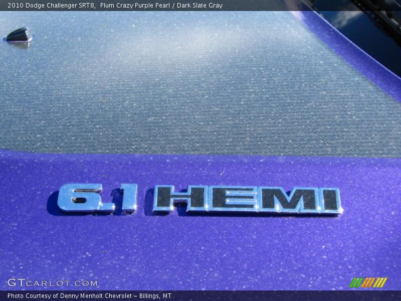 Plum Crazy Purple Pearl / Dark Slate Gray 2010 Dodge Challenger SRT8