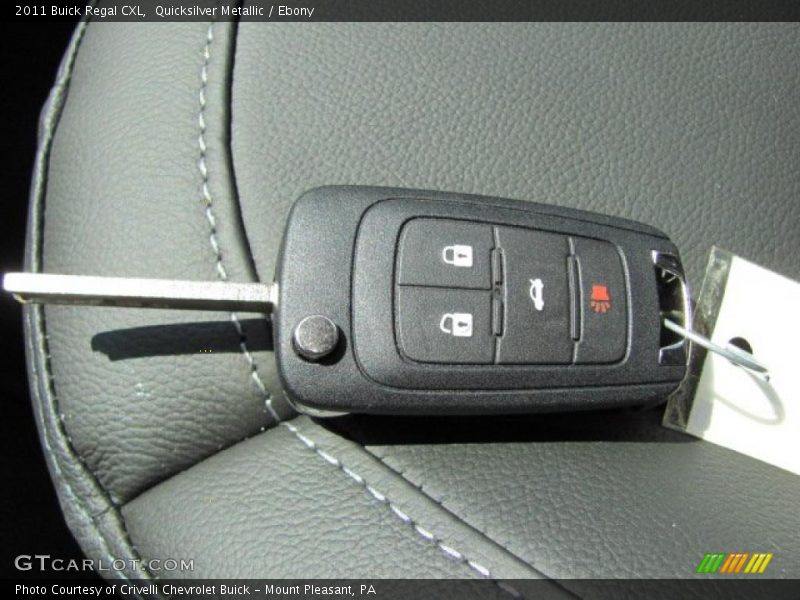 Quicksilver Metallic / Ebony 2011 Buick Regal CXL