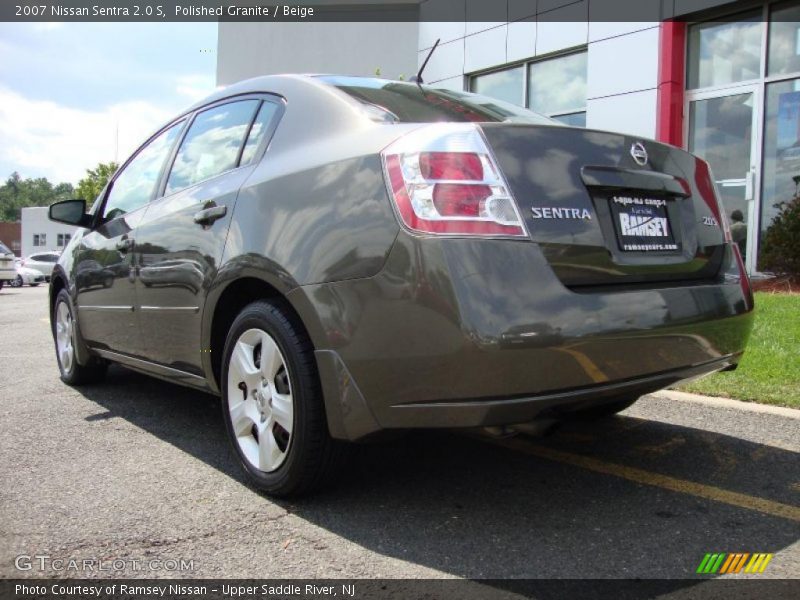 Polished Granite / Beige 2007 Nissan Sentra 2.0 S