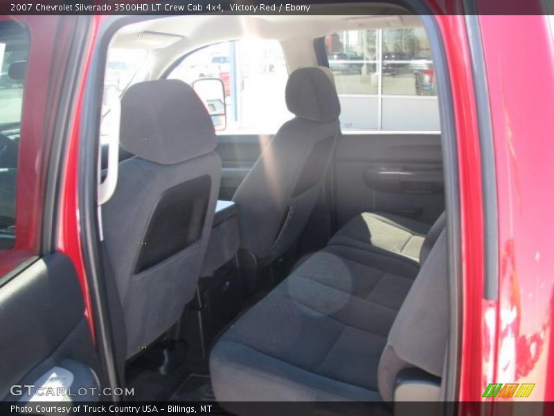 Victory Red / Ebony 2007 Chevrolet Silverado 3500HD LT Crew Cab 4x4
