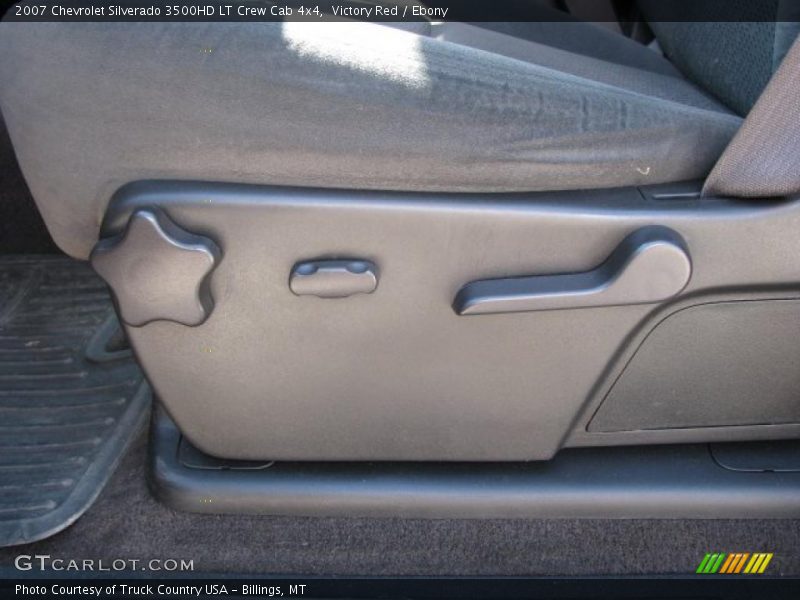 Victory Red / Ebony 2007 Chevrolet Silverado 3500HD LT Crew Cab 4x4