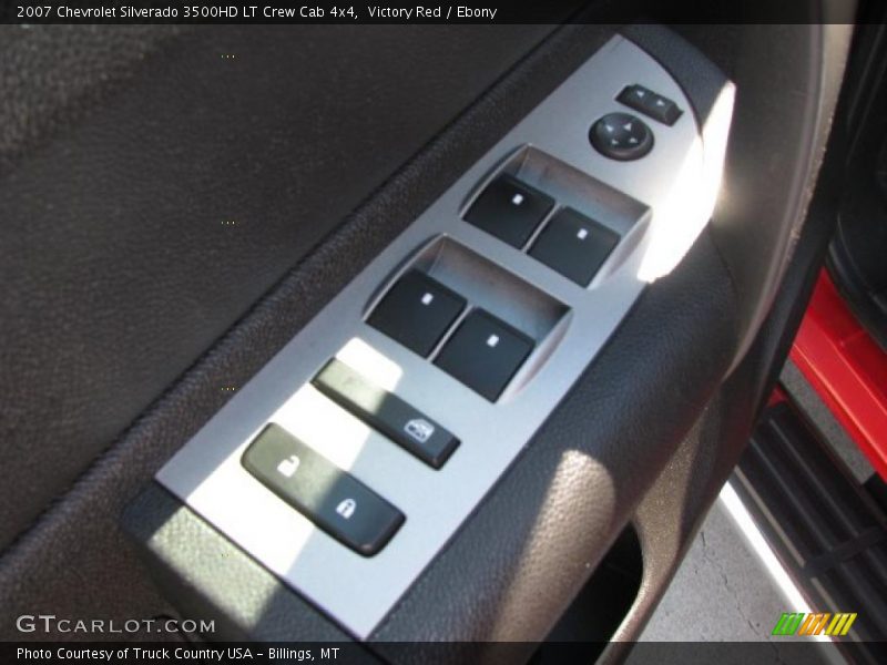 Victory Red / Ebony 2007 Chevrolet Silverado 3500HD LT Crew Cab 4x4