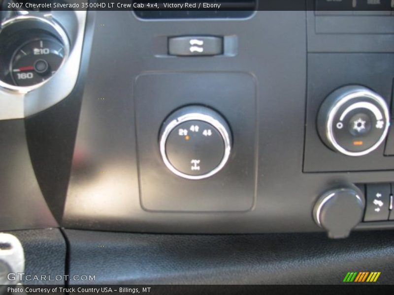 Victory Red / Ebony 2007 Chevrolet Silverado 3500HD LT Crew Cab 4x4