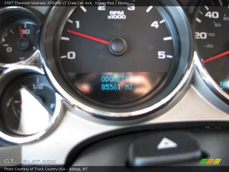 Victory Red / Ebony 2007 Chevrolet Silverado 3500HD LT Crew Cab 4x4