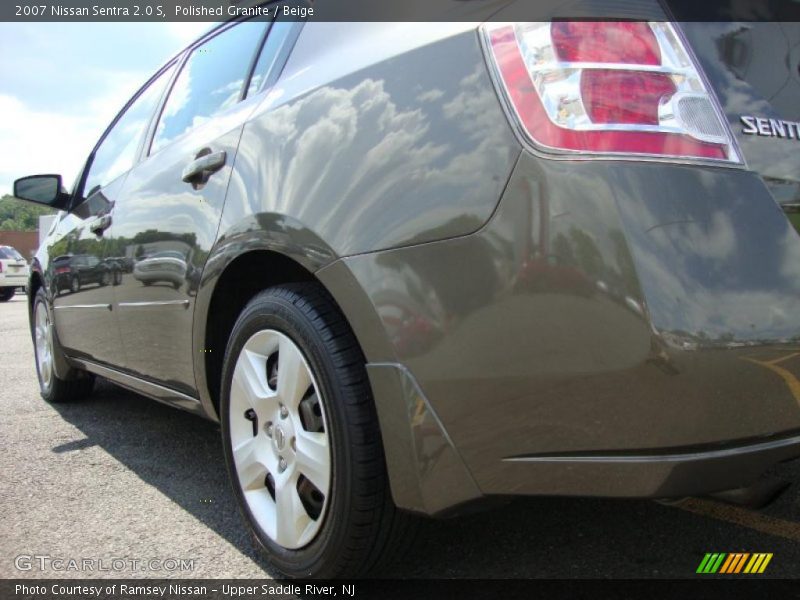Polished Granite / Beige 2007 Nissan Sentra 2.0 S