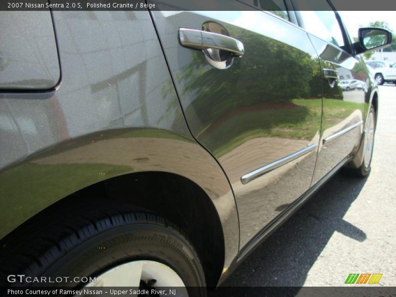 Polished Granite / Beige 2007 Nissan Sentra 2.0 S