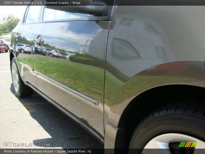 Polished Granite / Beige 2007 Nissan Sentra 2.0 S