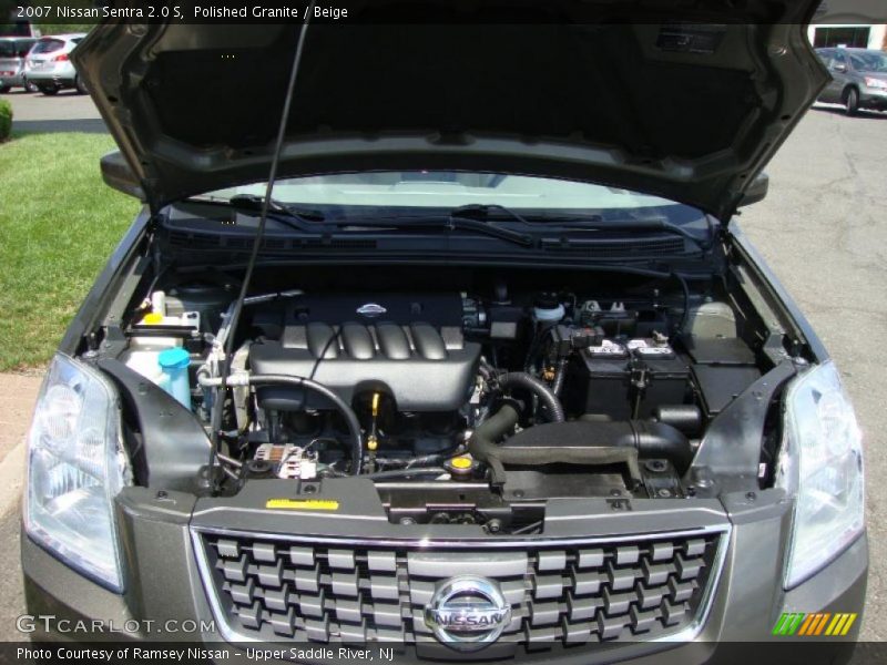 Polished Granite / Beige 2007 Nissan Sentra 2.0 S