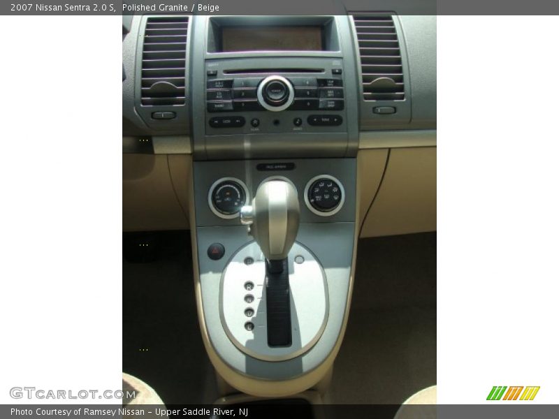 Polished Granite / Beige 2007 Nissan Sentra 2.0 S