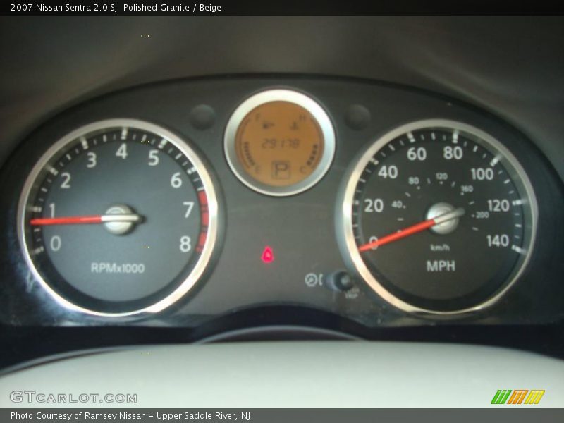 Polished Granite / Beige 2007 Nissan Sentra 2.0 S