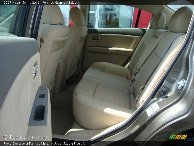 Polished Granite / Beige 2007 Nissan Sentra 2.0 S