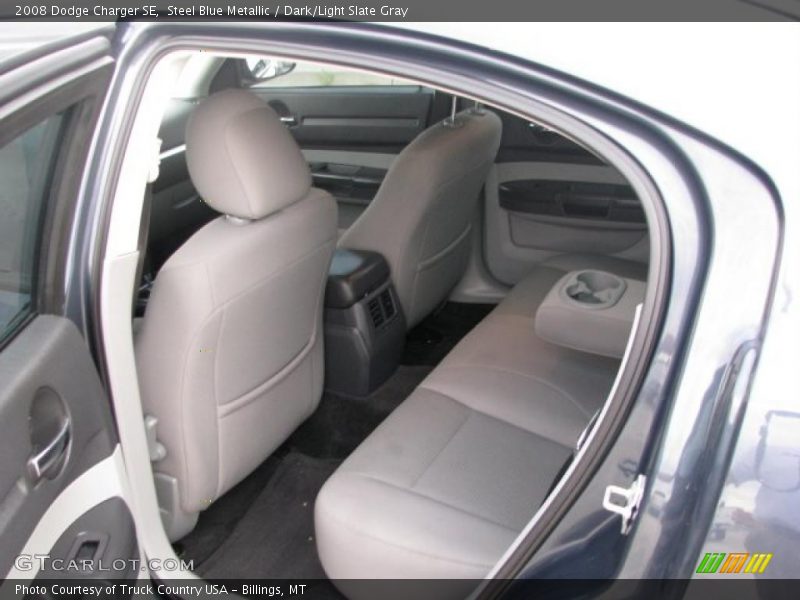 Steel Blue Metallic / Dark/Light Slate Gray 2008 Dodge Charger SE