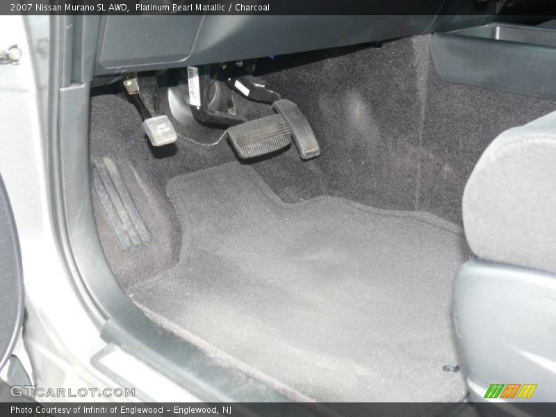 Platinum Pearl Matallic / Charcoal 2007 Nissan Murano SL AWD