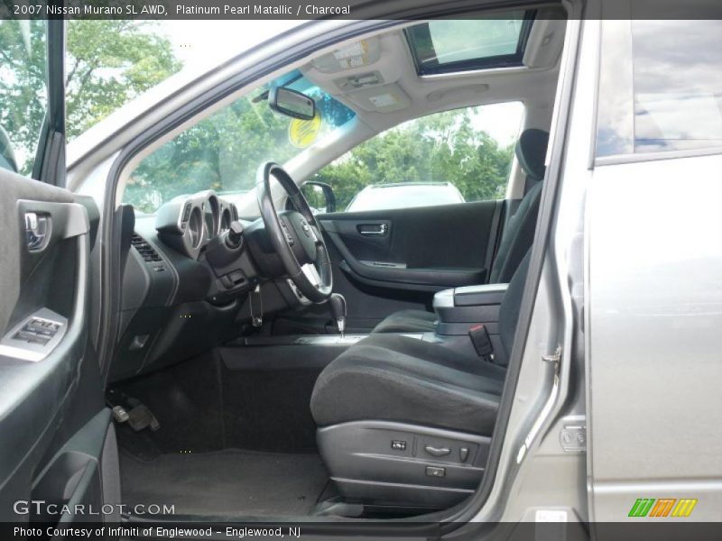 Platinum Pearl Matallic / Charcoal 2007 Nissan Murano SL AWD
