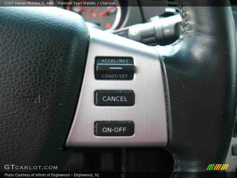 Platinum Pearl Matallic / Charcoal 2007 Nissan Murano SL AWD