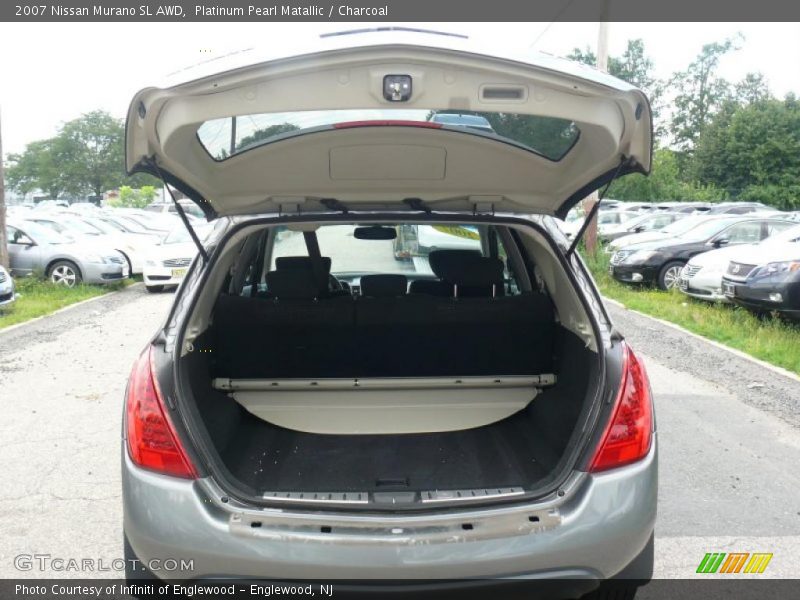 Platinum Pearl Matallic / Charcoal 2007 Nissan Murano SL AWD