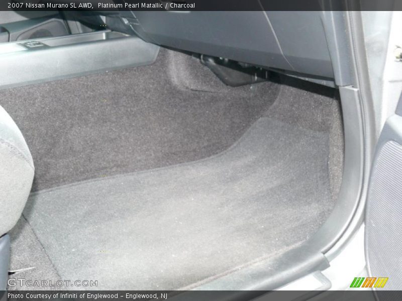 Platinum Pearl Matallic / Charcoal 2007 Nissan Murano SL AWD
