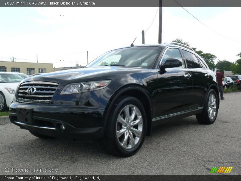 Black Obsidian / Graphite 2007 Infiniti FX 45 AWD