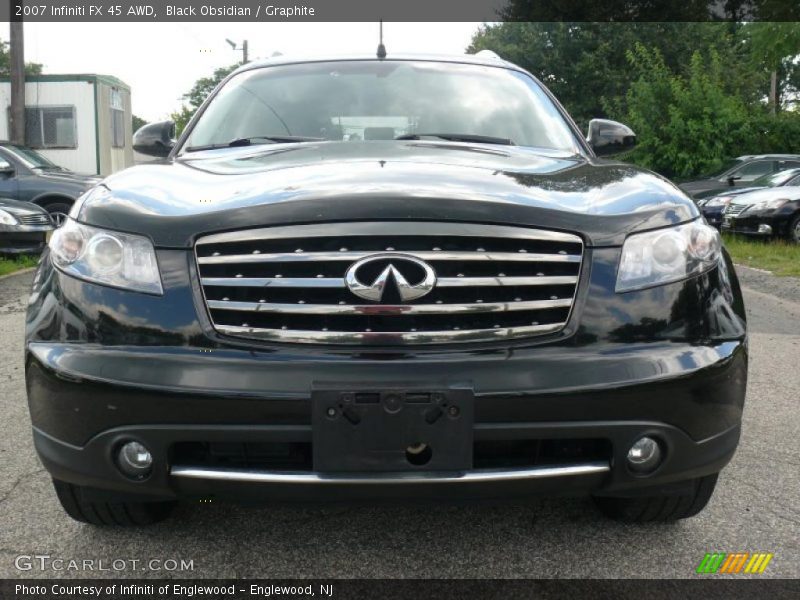 Black Obsidian / Graphite 2007 Infiniti FX 45 AWD