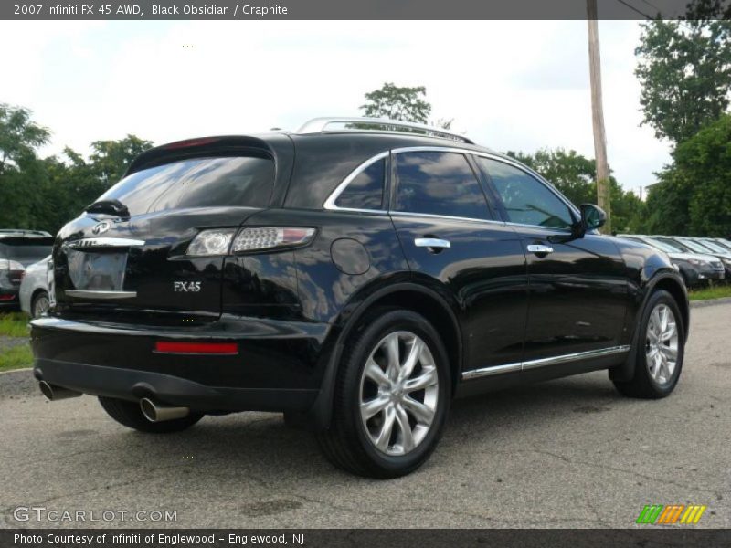 Black Obsidian / Graphite 2007 Infiniti FX 45 AWD