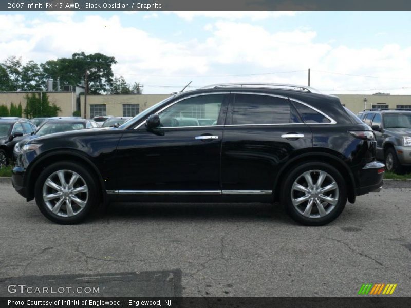 Black Obsidian / Graphite 2007 Infiniti FX 45 AWD