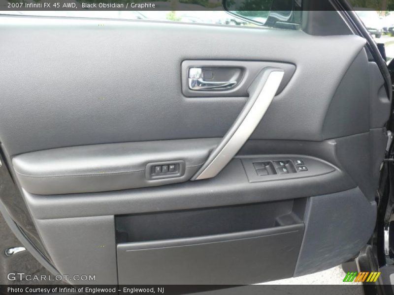 Black Obsidian / Graphite 2007 Infiniti FX 45 AWD
