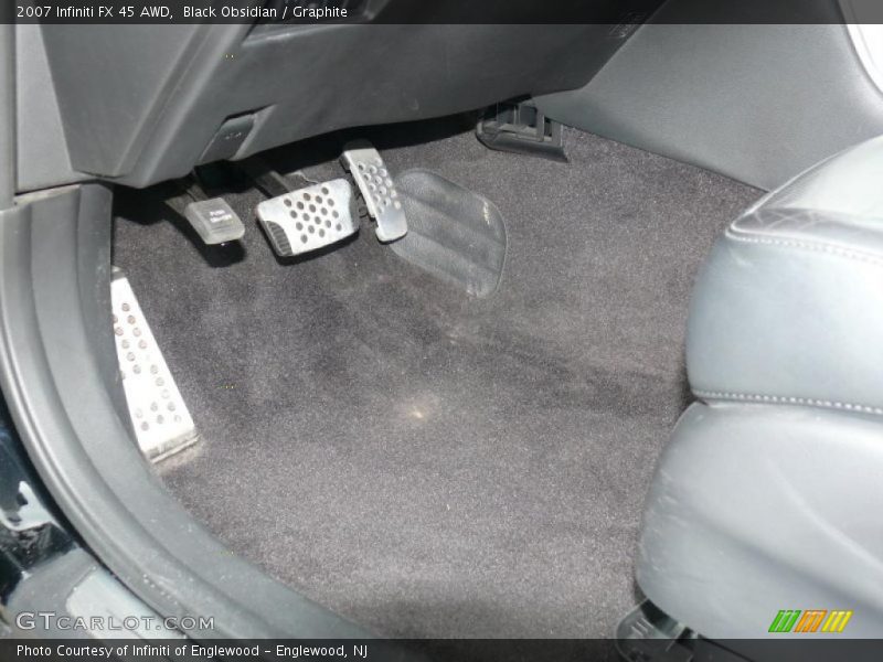 Black Obsidian / Graphite 2007 Infiniti FX 45 AWD