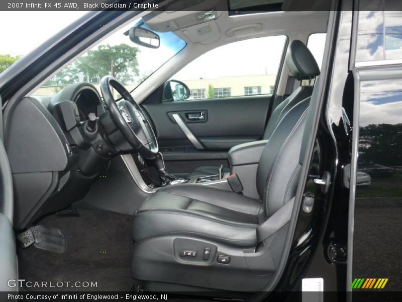Black Obsidian / Graphite 2007 Infiniti FX 45 AWD