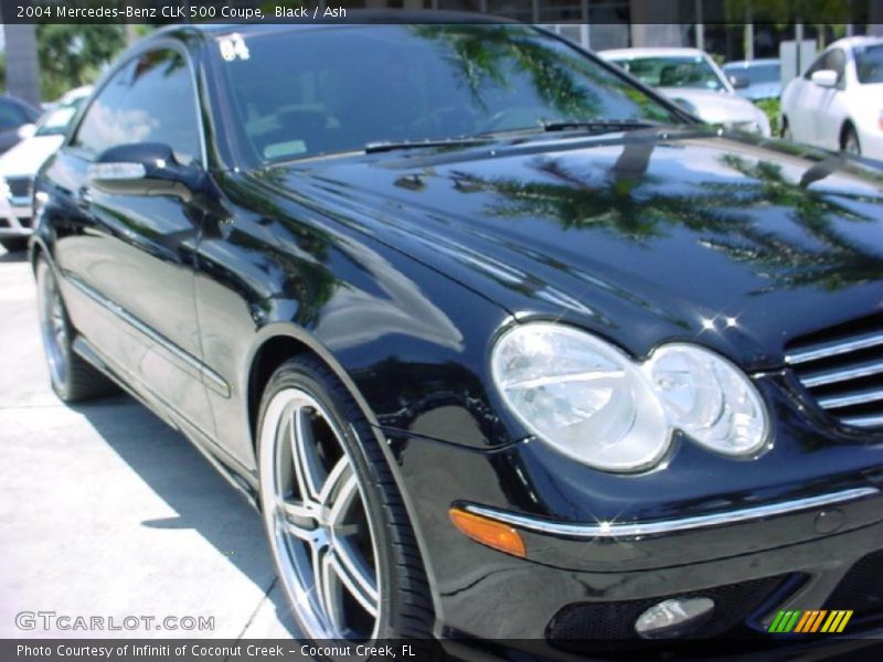 Black / Ash 2004 Mercedes-Benz CLK 500 Coupe