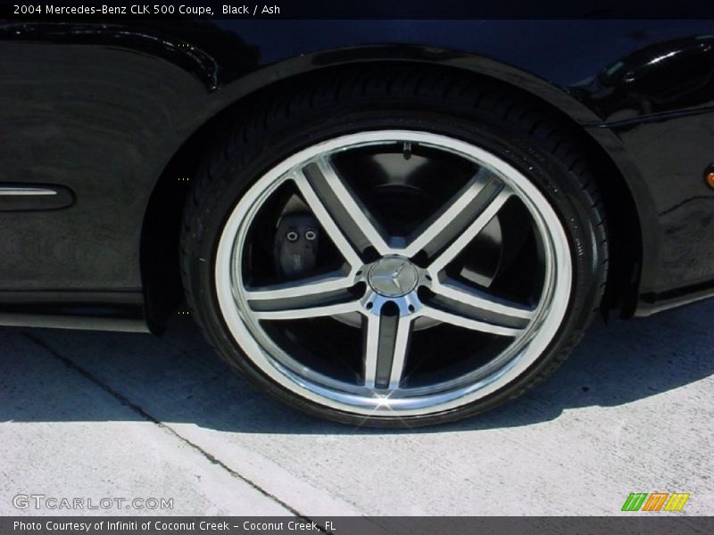Black / Ash 2004 Mercedes-Benz CLK 500 Coupe