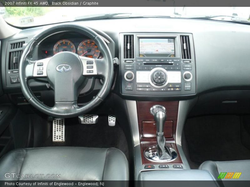 Black Obsidian / Graphite 2007 Infiniti FX 45 AWD