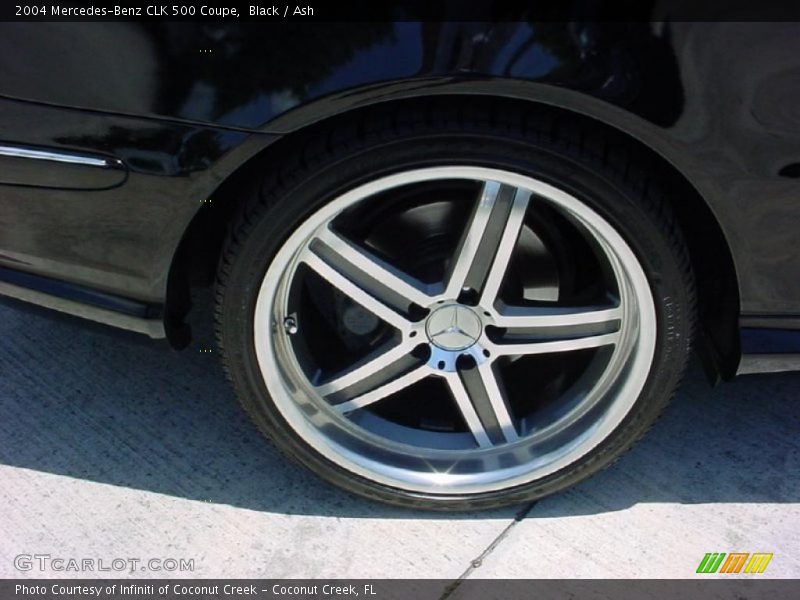 Black / Ash 2004 Mercedes-Benz CLK 500 Coupe