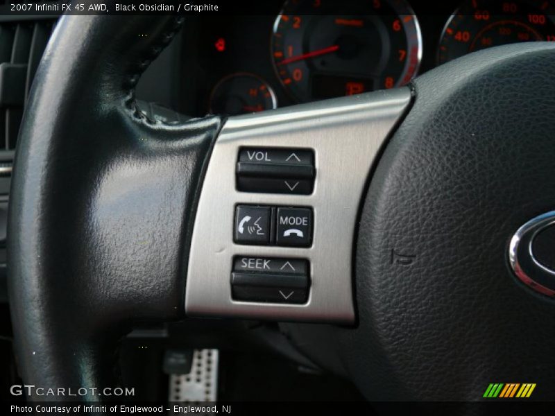 Black Obsidian / Graphite 2007 Infiniti FX 45 AWD