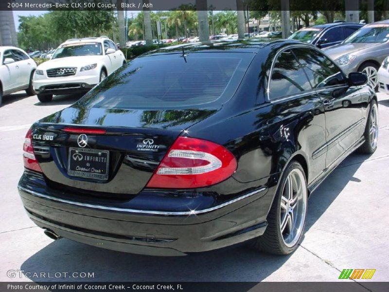 Black / Ash 2004 Mercedes-Benz CLK 500 Coupe
