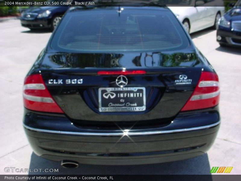 Black / Ash 2004 Mercedes-Benz CLK 500 Coupe