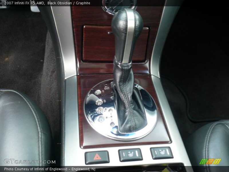 Black Obsidian / Graphite 2007 Infiniti FX 45 AWD