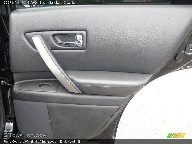 Black Obsidian / Graphite 2007 Infiniti FX 45 AWD