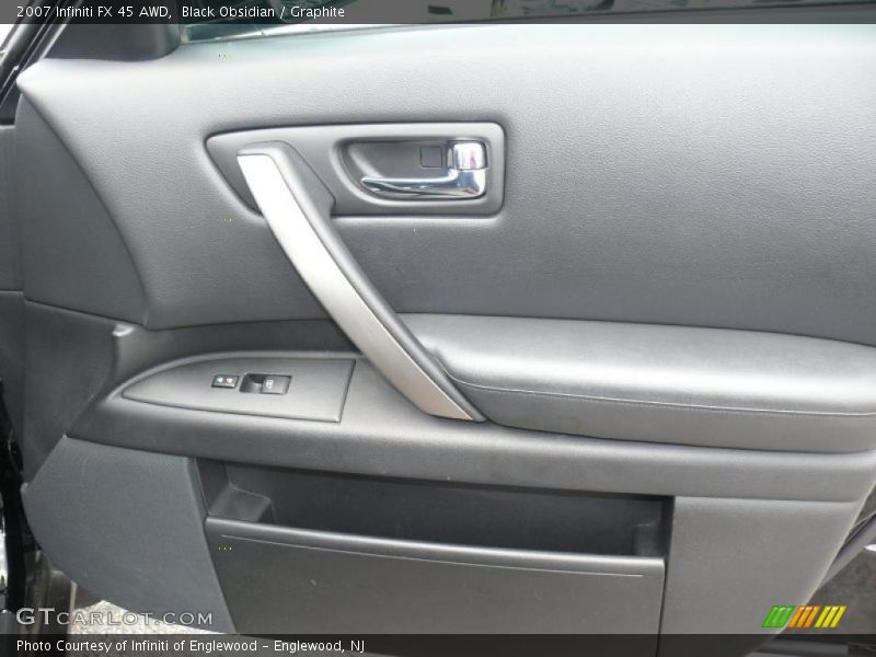 Black Obsidian / Graphite 2007 Infiniti FX 45 AWD